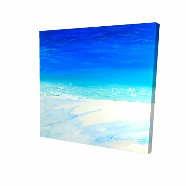 Fondo 16 x 16 in. Satellite View of the Ocean-Print on Canvas FO2787503